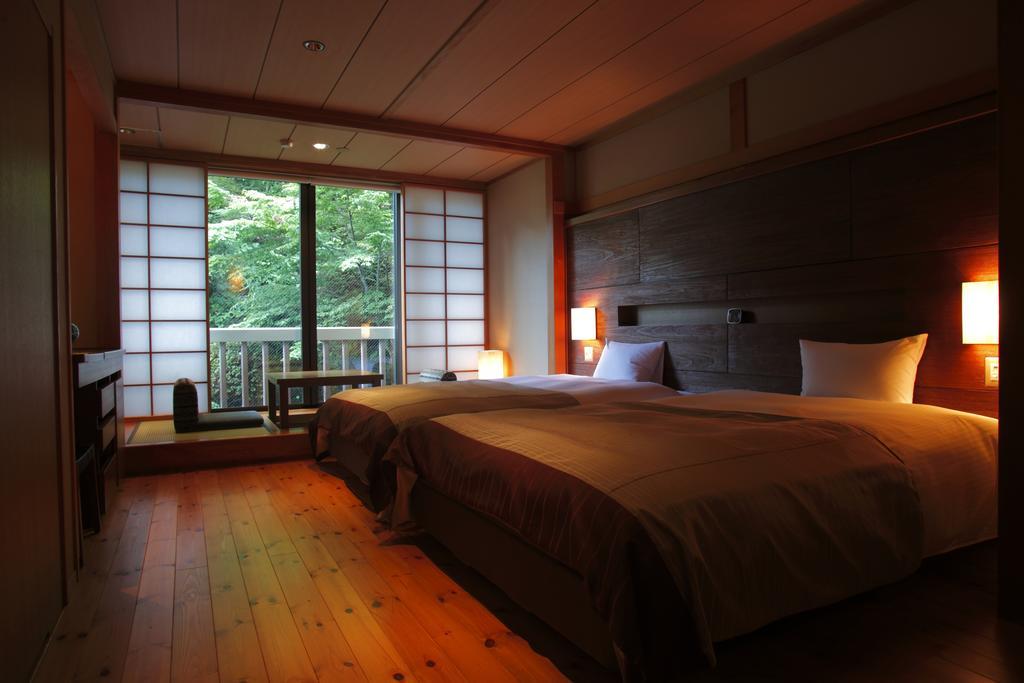 Hotel Tokinenoyado Yunushiichijoh à Shiroishi  Chambre photo